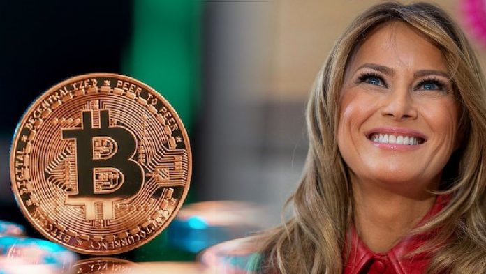 melania trump and Bitcoin