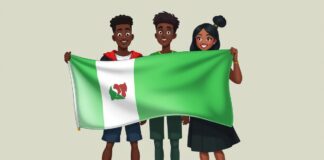 Nigerian Youth cartoon