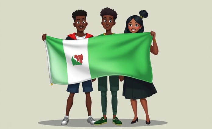 Nigerian Youth cartoon