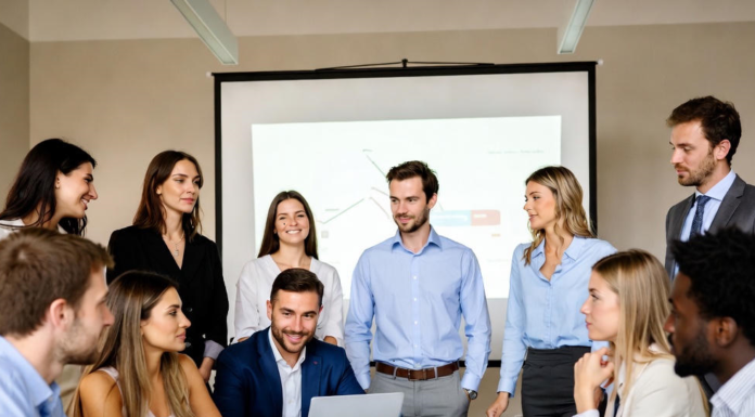 Glo executives and NCC officials celebrating new spectrum allocation with digital overlay of expanding 4G/5G waves covering Nigeria’s map and happy customers enjoying fast internet.