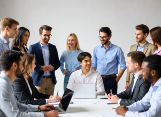 NITDA Partners with Google to Enhance Nigeria’s Cyber Resilience Nigerian cybercrime investigators and law enforcement officers wearing headsets in a futuristic command centre, tracking dark-web trafficking networks and cryptocurrency trails on massive glowing screens.
